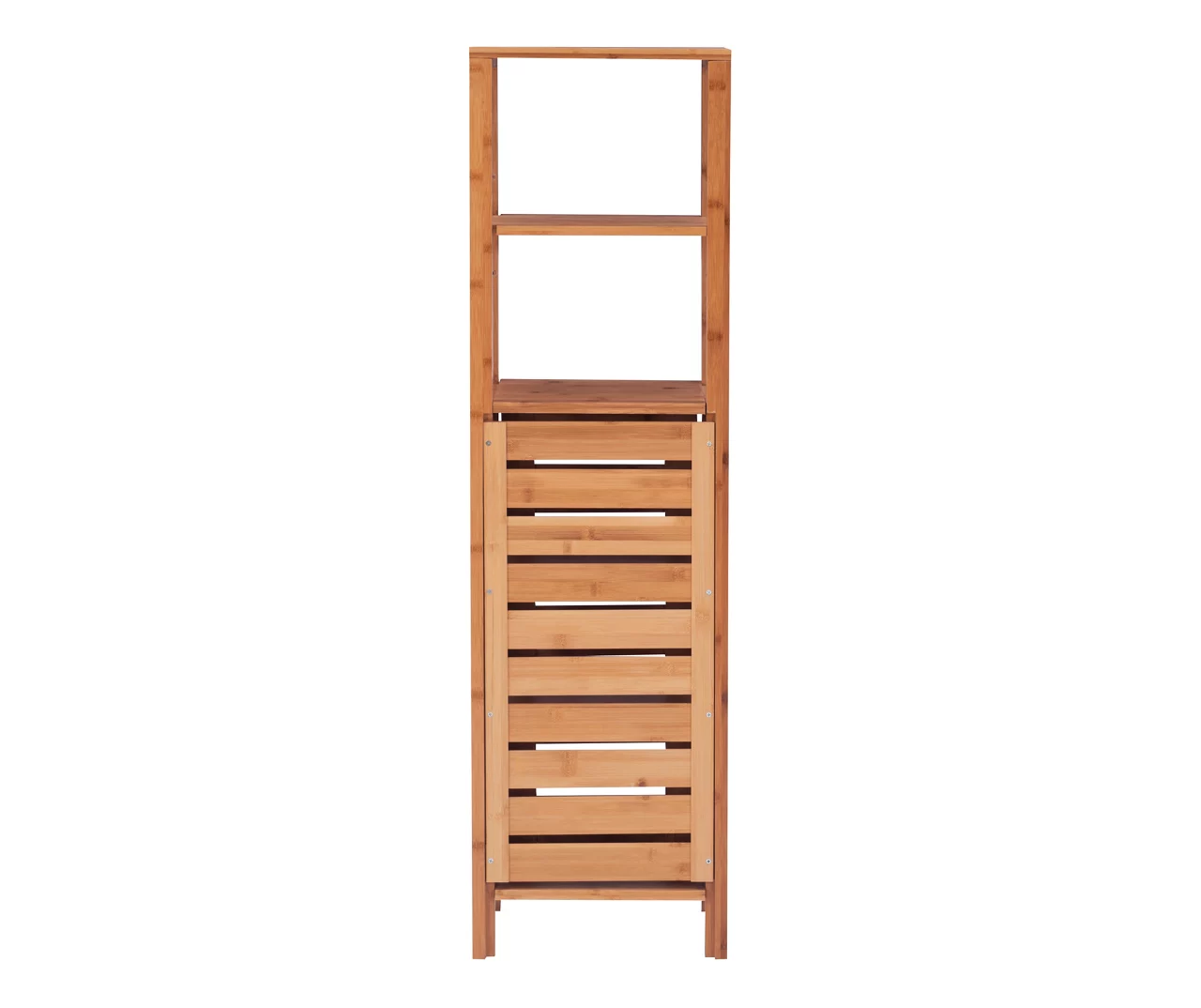 Pierce Bamboo 5-Shelf Mid Cabinet - Image 8