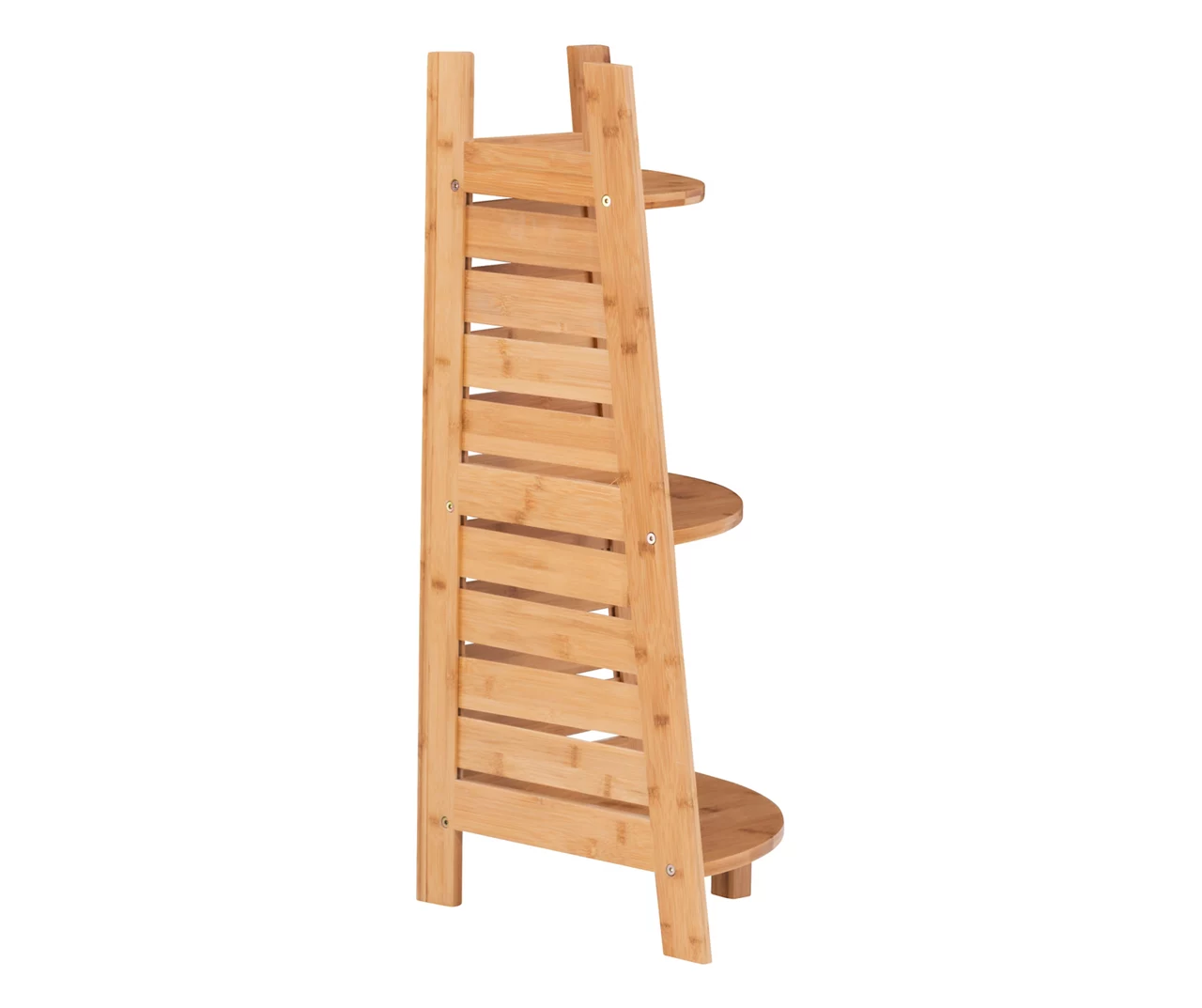 Pierce Bamboo 3-Tier Corner Shelf - Image 5