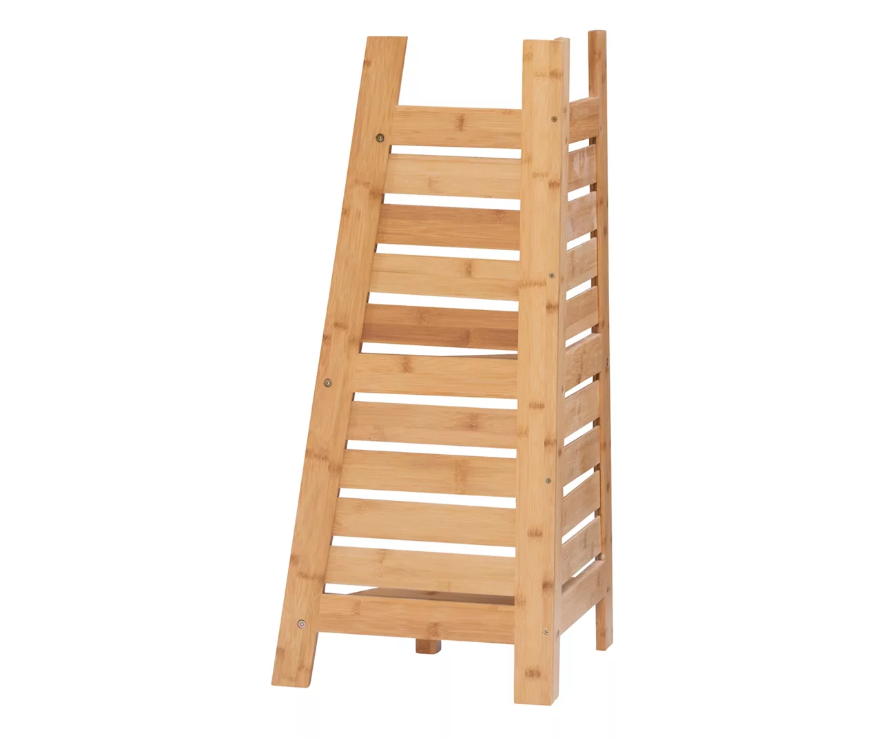 Pierce Bamboo 3-Tier Corner Shelf - Image 6