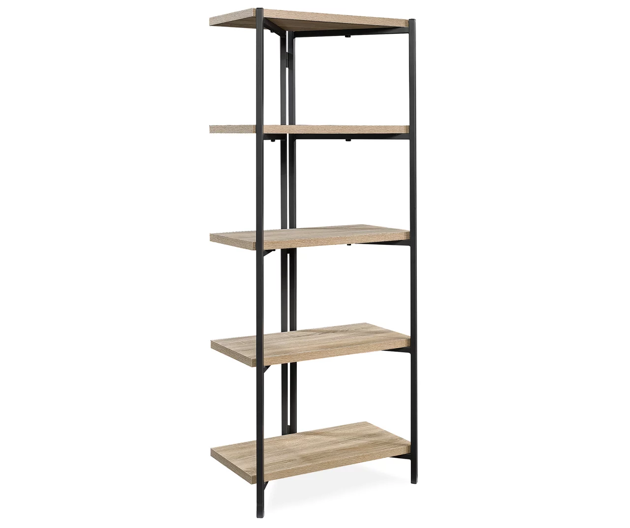 Charter Oak 5-Shelf Bookcase
