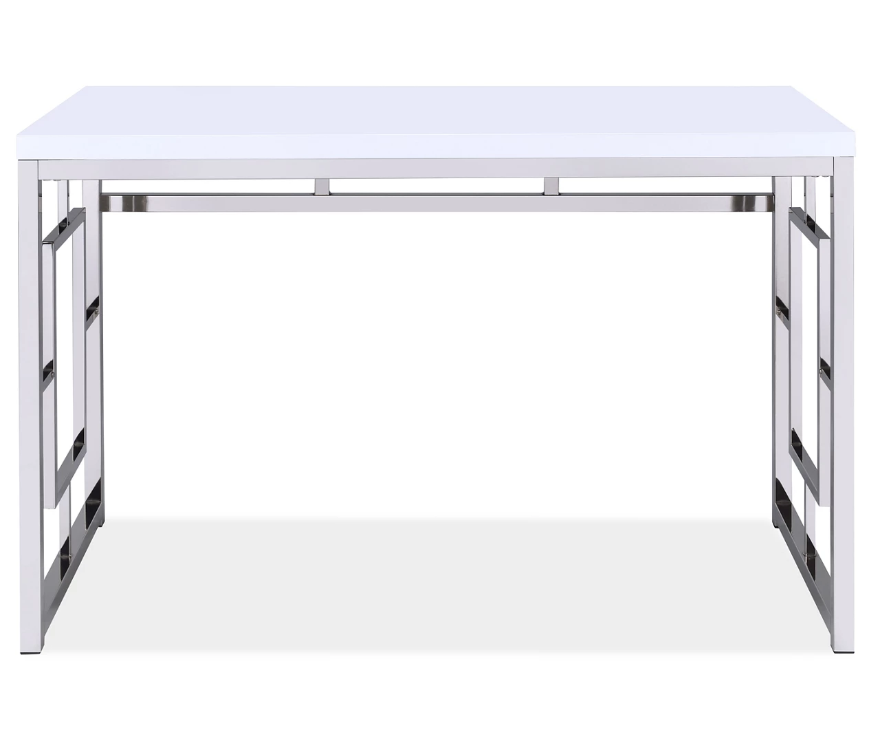 Alize Chrome Geometric Desk