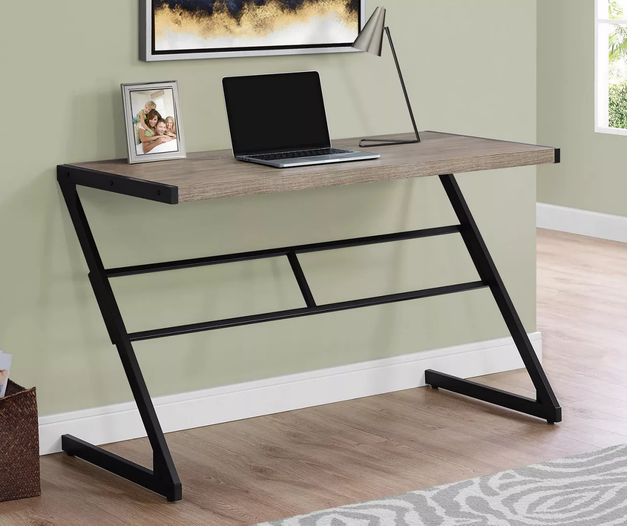 Monarch Z-Shaped Base Office Desk - Image 8