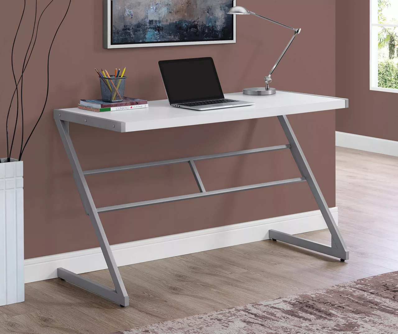 Monarch Z-Shaped Base Office Desk - Image 12