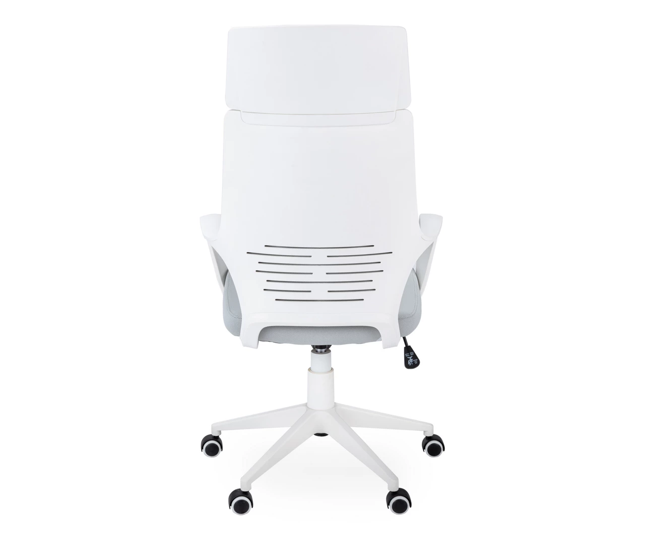 White & Gray Executive Office Chair - Image 5