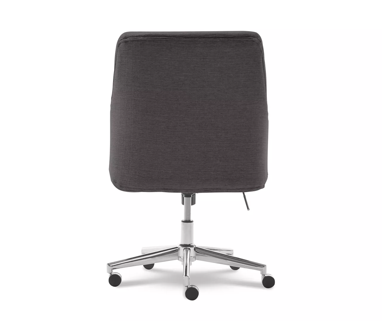 Leighton Dark Gray Memory Foam Fabric Office Chair - Image 5