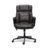 Hannah Black Bonded Leather Office Chair