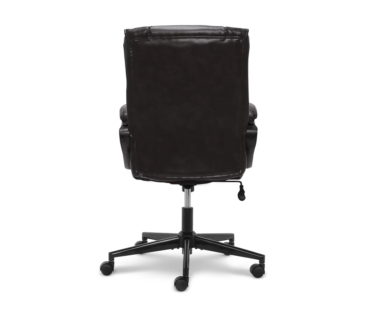 Hannah Black Bonded Leather Office Chair - Image 15