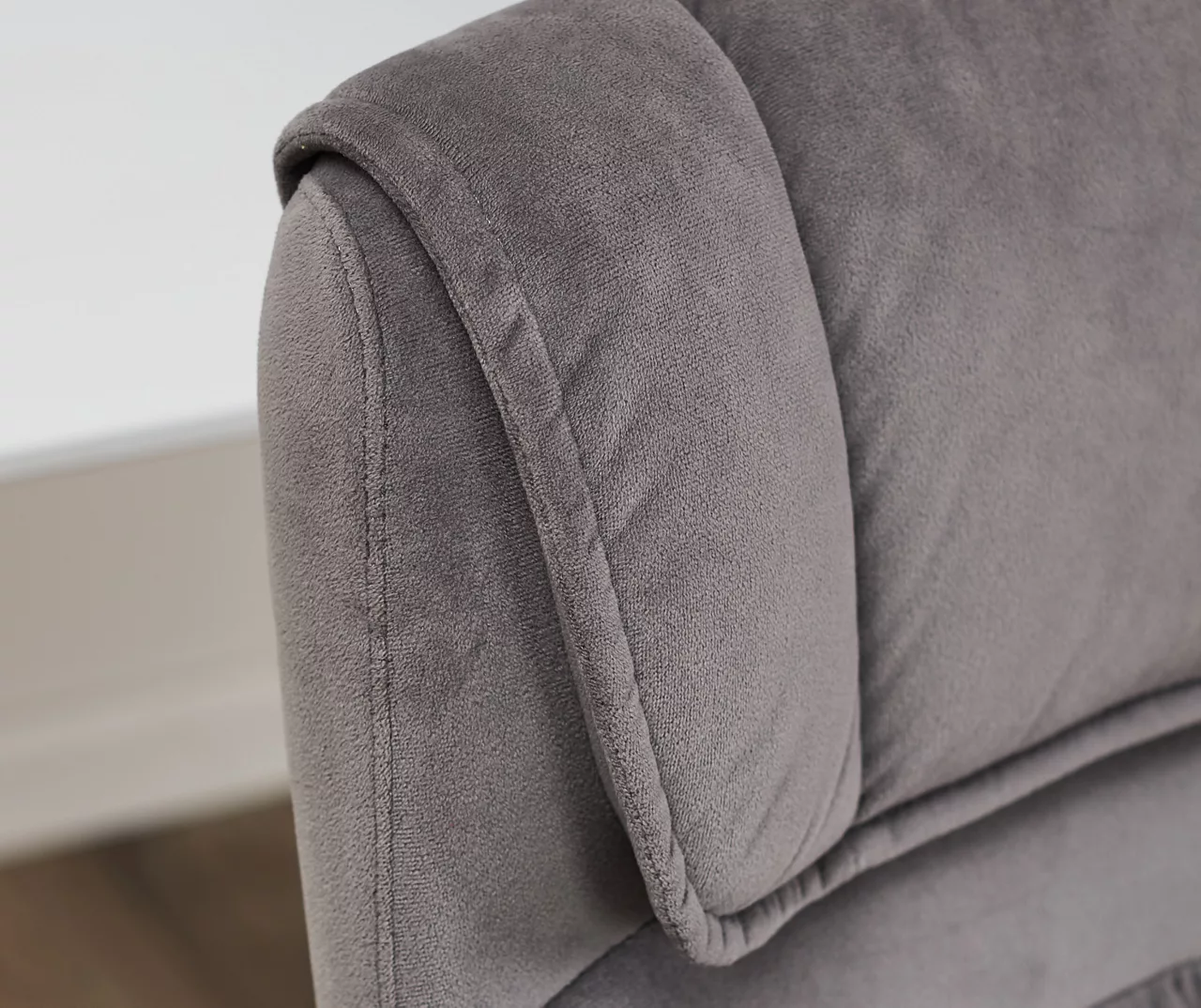 Gray & Black Executive Office Chair - Image 6