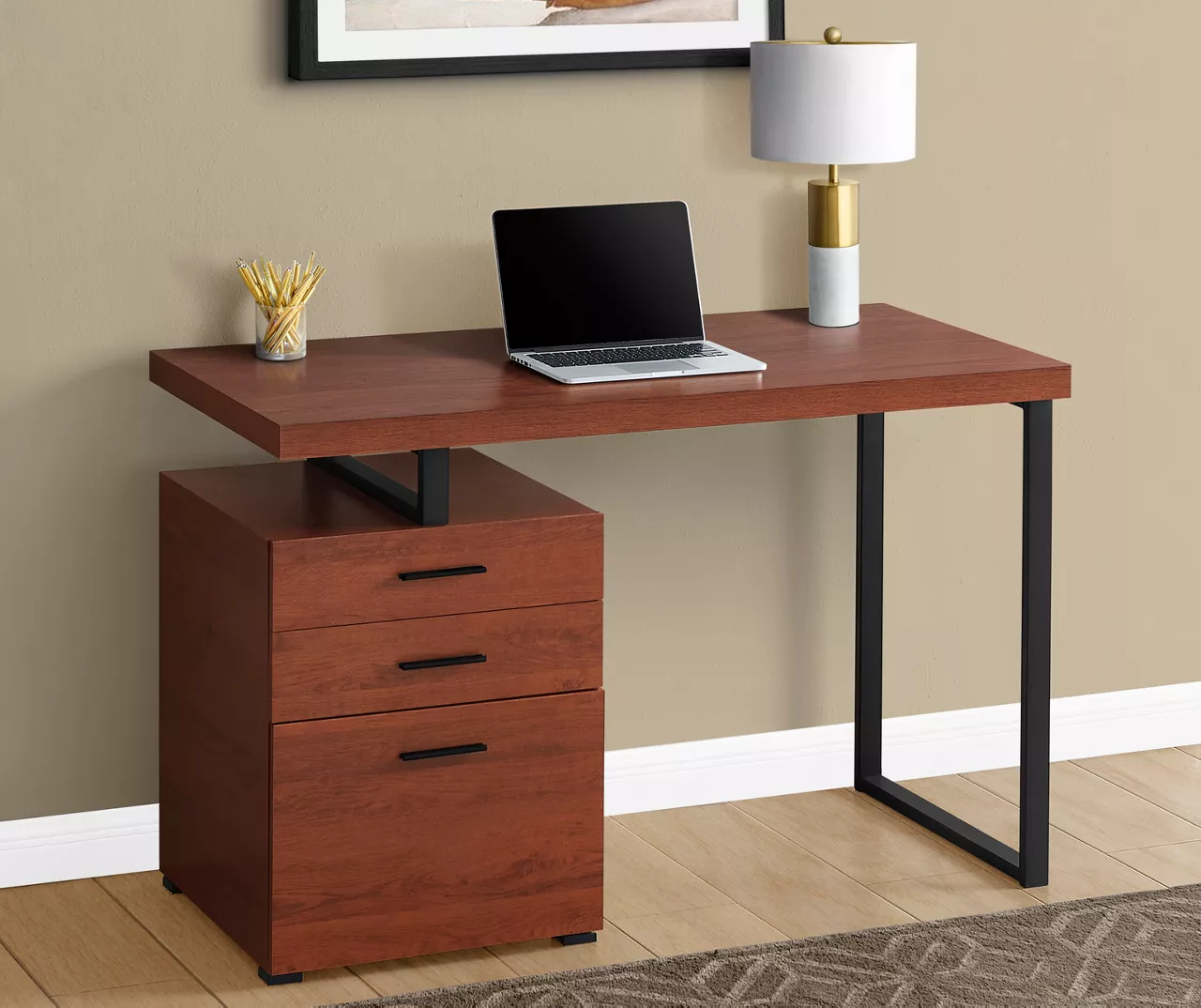 Monarch 48" Floating Computer Desk - Image 19