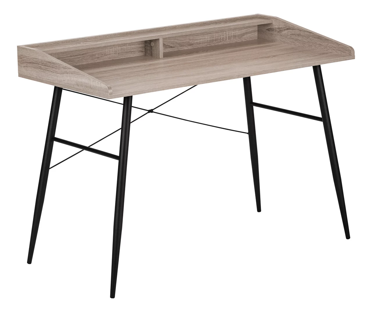 2-Cubby Computer Desk With Hutch - Image 3