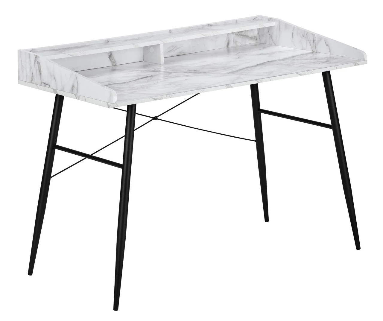 2-Cubby Computer Desk With Hutch - Image 7