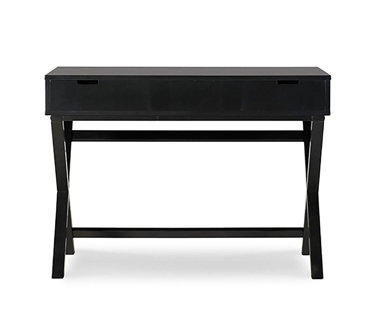 Kari Black Lift-Top Campaign Desk - Image 2