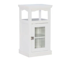 Henry White 4-Shelf Demi Cabinet