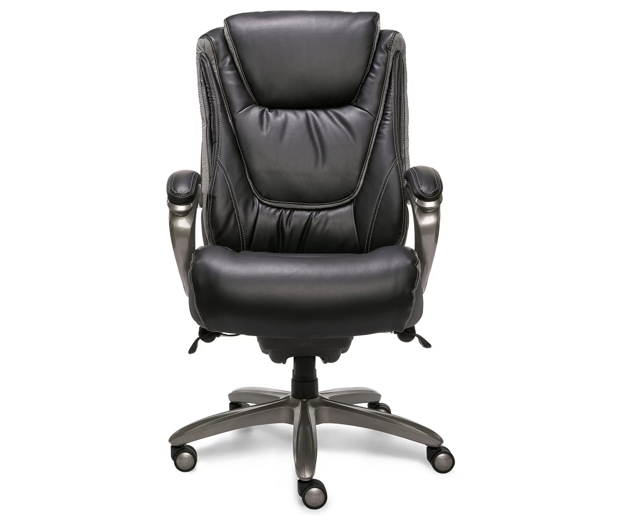 Baxter Black Big & Tall Bonded Leather Office Chair