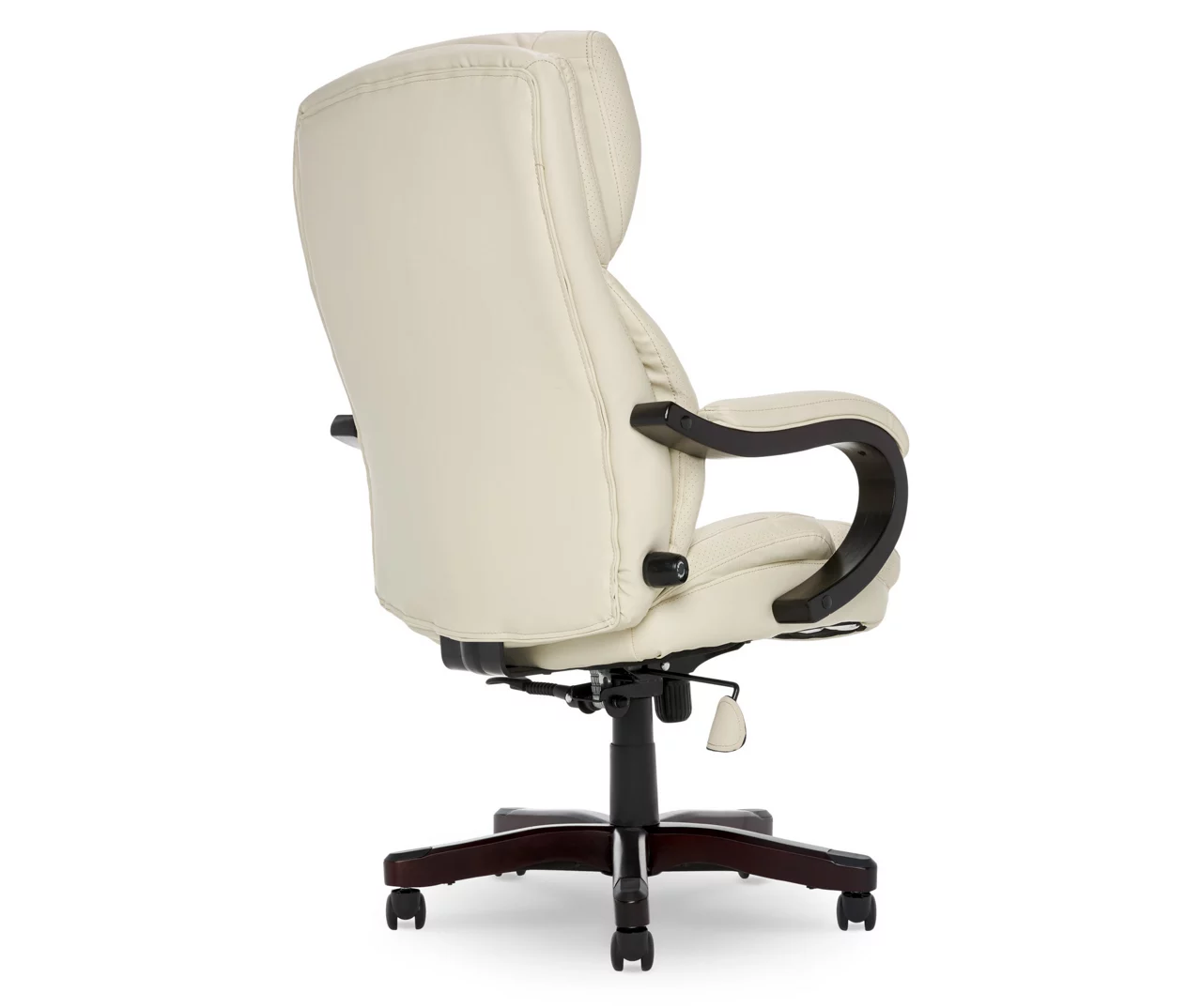 Conway Ivory Big & Tall Bonded Leather Office Chair - Image 3
