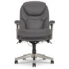 Claremont Gray Bonded Leather Office Chair