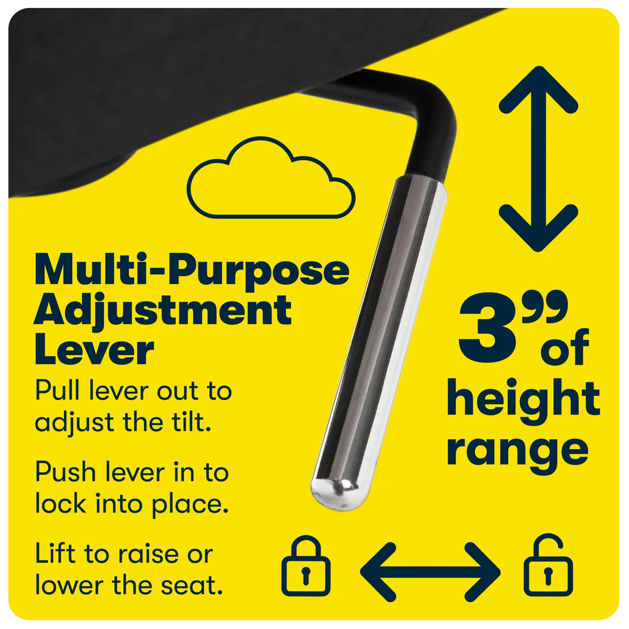 Serta Ashland Fabric Office Chair - Image 7