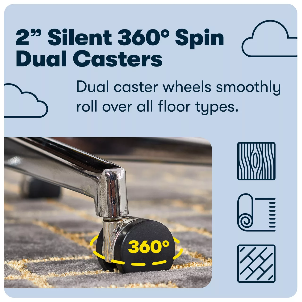 Serta Ashland Fabric Office Chair - Image 6