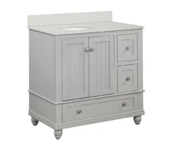 DHP Atwater Living Jazmyn Bathroom Vanity With White Sink